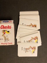 Vintage 1995 Hoyle Cheetos Brand Chester Cheetah Collectible Playing Cards Deck - £4.26 GBP