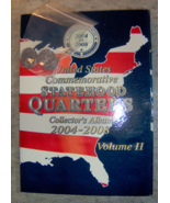 Commemorative Statehood album Quarters 2004-2008 Volume 2 - $691.51 MXN
