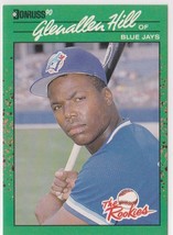 Glenallen Hill Blue Jays Outfielder 1990 Donruss Rookies Card # 24 Near Mint - $1.39