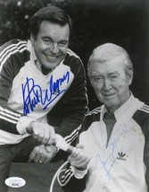 Robert Wagner and James Stewart Autographed 8x10 Photo JSA COA Actor Signed - £234.51 GBP