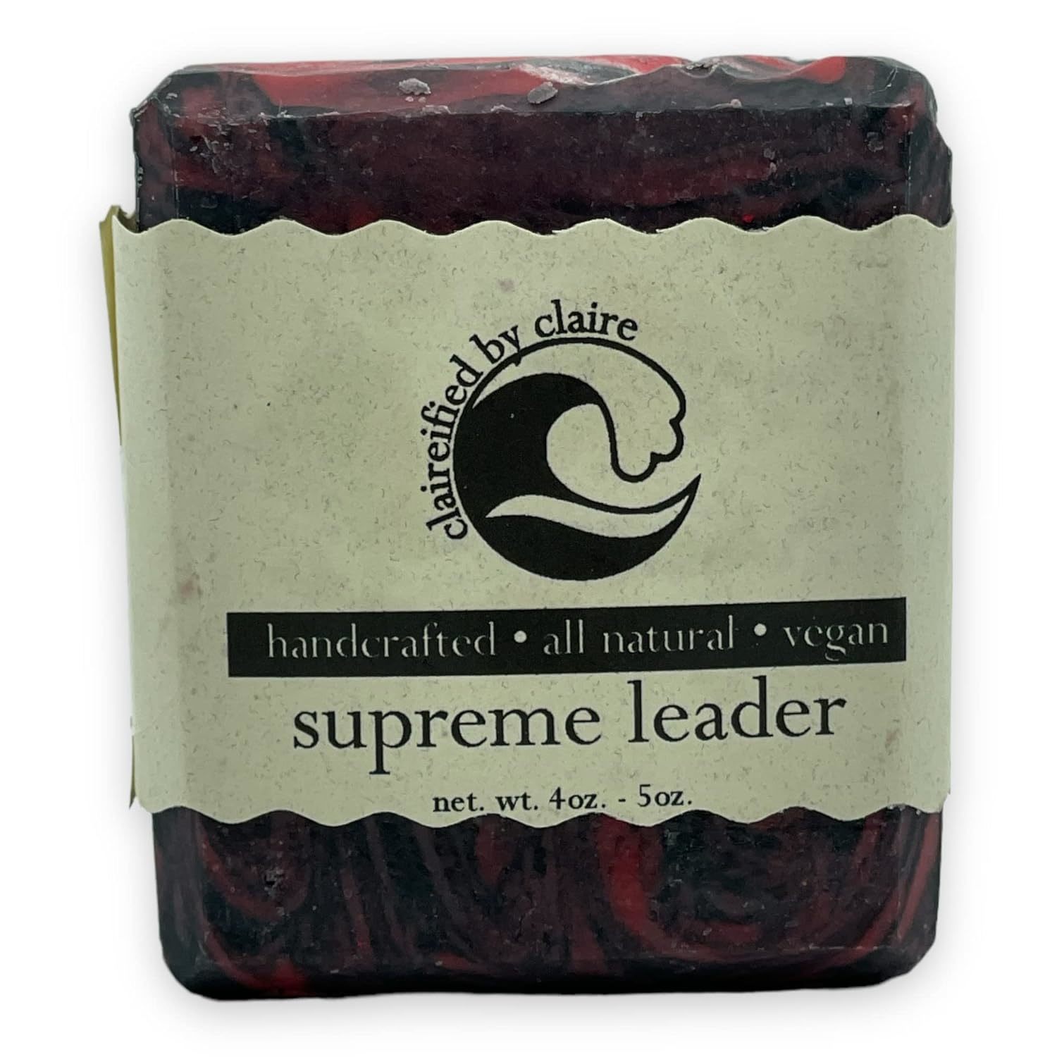 Supreme Leader Handmade Soap Vegan Cruelty Free Artisan Soap Bar Soap - $18.37