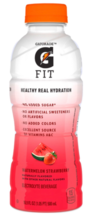 12 Bottles of Gatorade Fit Electrolyte Beverage Watermelon Strawberry 500ml Each - $50.31