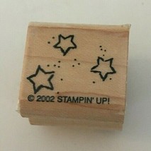 Stampin Up Rubber Stamp Three Stars Cluster Trio Night Sky Celestial Card Making - £2.34 GBP