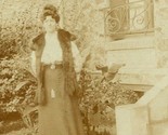 Vtg Postcard RPPC March 20, 1906 Paris France Named Subject Lea Varney - £9.38 GBP