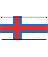 Faroe Islands Flag License Plate Car Auto Bike Motorcycle Custom Tag - $15.03 CAD+