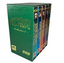 BBC Agatha Christie&#39;s Miss Marple Vintage Boxed VHS Collection 2  A&amp;E 5 ... - £10.60 GBP