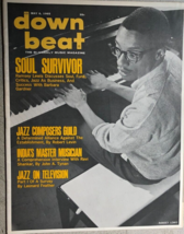 DOWN BEAT Jazz Blues Rock music magazine May 6, 1965 Ramsey Lewis cover - £11.37 GBP