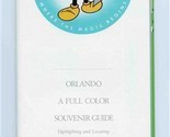 Walt Disney Travel Company Orlando Florida Full Color Souvenir Guide  - £21.67 GBP