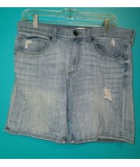 Banana Republic Size 30 Boyfriend Roll Up Jean Shorts  Blue Casual Women’s  - $9.99