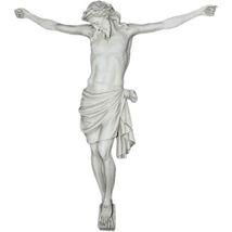 Corpus Christi Jesus Christ Crucifixion Statue Sculpture 32" - $767.25