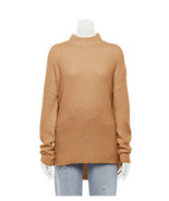 Women’s So Brown Mockneck Long Sleeve Tunic Sweater Size Medium - £14.62 GBP