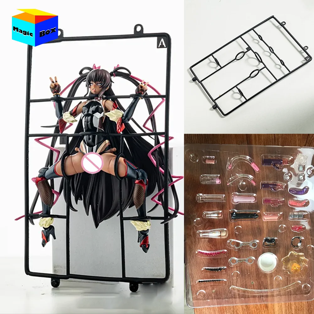 1/12 Anime Girl BJD Dolls Bondage Restraint System Handcuffs Restraint Frame - £24.68 GBP