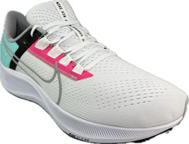 Nike Men&#39;s Pegasus 38 Road  White Grey Running Casual Shoes SZ13, CW7356... - $69.99