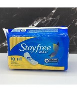 Stayfree Maxi Regular Pads For Women Wingless 10 Pads (1 Pack) - $23.09 CAD