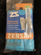 Zensah Running Leg Compression Sleeves - Shin Splint, Calf Compression Sleeve - £27.93 GBP