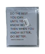 Motivational Wall Decor Maya Angelou Quote Office Wall Art Decor Unframe... - $186.65 MXN