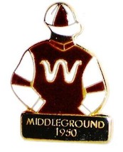 Middleground - 1950 Kentucky Derby Winner Jockey Silks Pin - £15.84 GBP