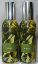 Bath &amp; Body Works Concentrated Room Spray FLANNEL Lot Set of 2 - $28.01