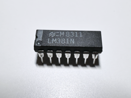 LM381N National Semiconductor Low Noise Dual Audio Preamplifier 9V to 40... - $4.40