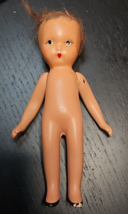Vintage 1950s Nancy Ann Storybook Toy Doll Bisque Porcelain Stiff Legs - $21.77