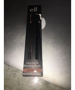 Elf Lip Liner &amp; Blending Brush Dark Brown 82207 - $40.48 CAD