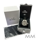 TW Steel Canteen Mother Of Pearl Dial TW302 Diamond Box and Papers $450 ... - €196,79 EUR