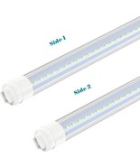 360 Degree LED T8 T10 T12 8ft 52w R17D/HO Base, Tubes for Double Sided S... - £98.49 GBP