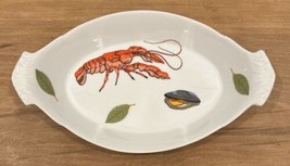MA Jilly BIA Cordon Bleu Seafood Oval Baking Serving Dish with Handles - $79.00