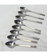Cortina Oval Soup Spoons 7-1/4&quot; Stainless  Lot of 8 - €18,65 EUR