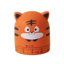 Cartoon Tiger Model Mechanical Timer 60 Minutes Kitchen Gadget Cooking C... - £11.70 GBP