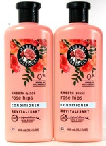 2 Bottles Herbal Essences 13.5 Oz Smooth Rose Hips Infused Blend Conditioner - £16.51 GBP