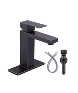 Bathroom Faucets for Sink Single Handle in Oil Rubbed Bronze Bathroom Fa... - £63.57 GBP