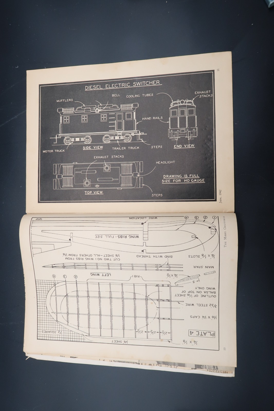 Model Craftsman June 1942 Magazine Gasbugs Speedboats Heavy Interurban Vtg WW2 Item image 14
