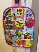 Shopkins Backpack 16&quot; Back to School Travel Bag NWT - £11.90 GBP