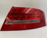 2008-2012 Audi A5 Passenger Side Tail Light Taillight OEM M01B55023 - $116.99