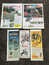 Lot of 5 Vintage 1940&#39;s and Up Schwinn Monark AMF Bicycle Ads  - £31.15 GBP