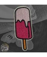 Pink Popsicle Iron On Patch Embroidered Craft Applique - $5.48 CAD