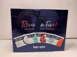 Lune+Aster 5 Minute Rescue Mask Assortment - Hydrate, Nourish, Firm 2.4 Oz Nib Le - £23.74 GBP