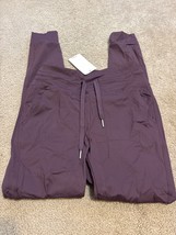 NWT Halara Deep Purple High Waisted Cloudful Air Jogger Sweatpants Size ... - $26.79