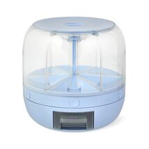 Thyme &amp; Table 6 Section Rotating Plastic Food Storage Dispenser with Rem... - $31.15
