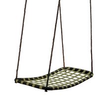 Chill &#39;N Swing with Nylon Rope Black Metal Swings - $166.31