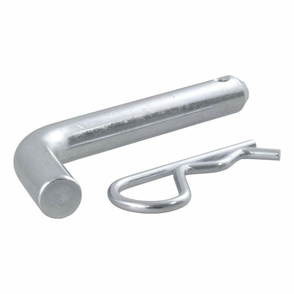 5/8&quot; Chrome Hitch Pin w/ Clip Fits 2&quot; Receiver for Trailer Tow RV Truck ... - $13.06