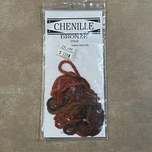 Vintage Chenille Embroidery Thread - Bronze - 10 yards - Quilter&#39;s Resou... - $9.65 CAD