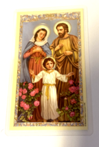 Saint Joseph Laminated &quot;Prayer for Purity&quot; Card, New - £2.37 GBP