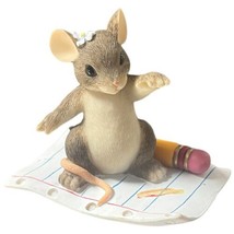 Charming Tails Resin Figurine Mouse You Always Measure Up 89/127 Fitz Fl... - £17.79 GBP