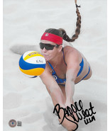 Brooke Sweat USA Beach Volleyball signed autographed 8x10 photo proof Be... - $79.19