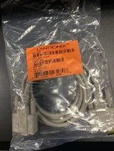 Lantronix DB9F to DB9F 6ft Null Modem Cable 500-164-R / 21W18 - $9.74