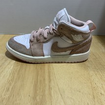 Nike Air Jordan 1 Mid ‘White Legend Pink’ FN7493-161 Sneakers (Kid’s Siz... - $34.69 CAD