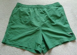 Caribbean Roundtree &amp; Yorke Size Large SOLID Green New Men&#39;s Swim Trunks Shorts - £46.72 GBP