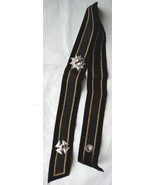 vintage SHRINERS RAJAH VELVET uniform STOLE VESTMENT w PINS MEDALS - £97.30 GBP